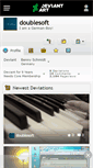 Mobile Screenshot of doublesoft.deviantart.com