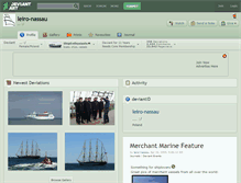 Tablet Screenshot of leiro-nassau.deviantart.com