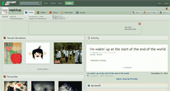 Desktop Screenshot of nopickup.deviantart.com