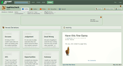 Desktop Screenshot of kaahiescheck.deviantart.com