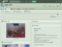 Tablet Screenshot of dream-drey.deviantart.com