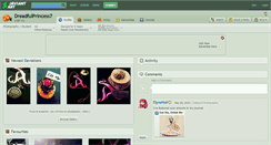 Desktop Screenshot of dreadfulprincess7.deviantart.com