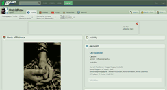 Desktop Screenshot of orchidrose.deviantart.com