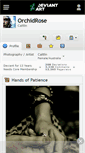 Mobile Screenshot of orchidrose.deviantart.com
