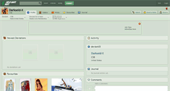 Desktop Screenshot of darkseid-x.deviantart.com