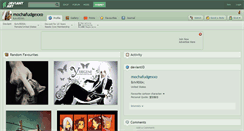 Desktop Screenshot of mochafudgexxo.deviantart.com