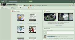 Desktop Screenshot of inhumancomic.deviantart.com