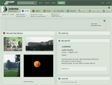 Tablet Screenshot of jodiemai.deviantart.com