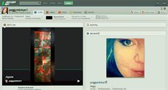 Desktop Screenshot of peggymintun.deviantart.com