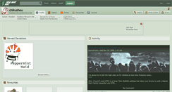 Desktop Screenshot of chikushou.deviantart.com
