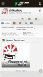 Mobile Screenshot of chikushou.deviantart.com