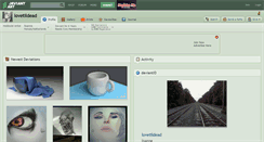 Desktop Screenshot of lovetildead.deviantart.com