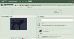 Desktop Screenshot of darkside-cookie.deviantart.com