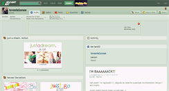 Desktop Screenshot of loveeisgonee.deviantart.com