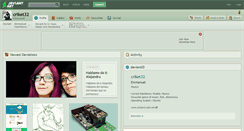 Desktop Screenshot of criket32.deviantart.com