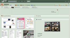 Desktop Screenshot of coslenses.deviantart.com