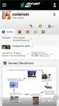 Mobile Screenshot of coslenses.deviantart.com