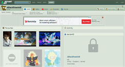 Desktop Screenshot of ablackrose668.deviantart.com