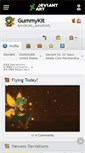 Mobile Screenshot of gummykit.deviantart.com