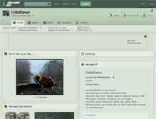Tablet Screenshot of chibielenor.deviantart.com