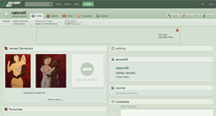 Desktop Screenshot of natevelli.deviantart.com
