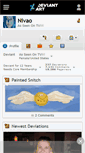 Mobile Screenshot of nivao.deviantart.com