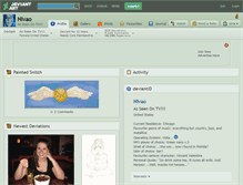 Tablet Screenshot of nivao.deviantart.com