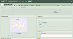 Desktop Screenshot of immortal-child.deviantart.com