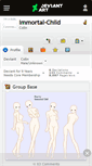 Mobile Screenshot of immortal-child.deviantart.com