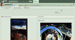 Desktop Screenshot of mountain-troll.deviantart.com