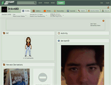 Tablet Screenshot of draw6bd.deviantart.com