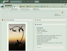Tablet Screenshot of kavawava.deviantart.com