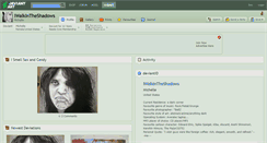 Desktop Screenshot of iwalkintheshadows.deviantart.com