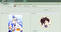 Desktop Screenshot of excaliburer.deviantart.com