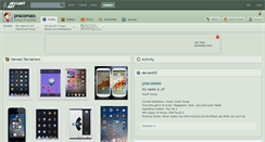Desktop Screenshot of pracomass.deviantart.com