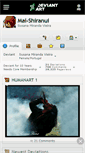Mobile Screenshot of mai-shiranui.deviantart.com