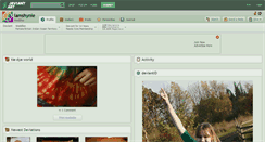 Desktop Screenshot of iamshynie.deviantart.com