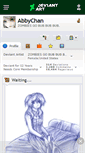 Mobile Screenshot of abbychan.deviantart.com