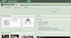 Desktop Screenshot of natsuko-of-twilight.deviantart.com