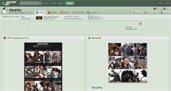 Desktop Screenshot of miyukitty.deviantart.com