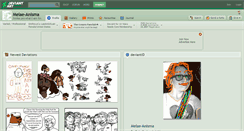 Desktop Screenshot of melae-anisma.deviantart.com