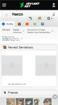 Mobile Screenshot of naezo.deviantart.com