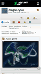Mobile Screenshot of dragon-ryuu.deviantart.com
