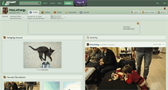Desktop Screenshot of misslethargy.deviantart.com