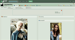 Desktop Screenshot of crazyisperfect.deviantart.com