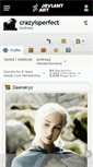 Mobile Screenshot of crazyisperfect.deviantart.com