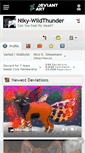 Mobile Screenshot of niky-wildthunder.deviantart.com