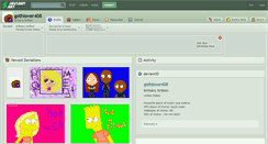 Desktop Screenshot of gothlover408.deviantart.com