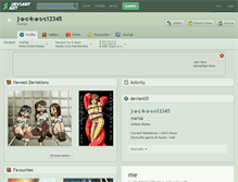 Tablet Screenshot of j-a-c-k-a-s-s12345.deviantart.com