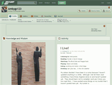 Tablet Screenshot of ambygs123.deviantart.com
